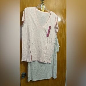 2 Merona v neck shirts